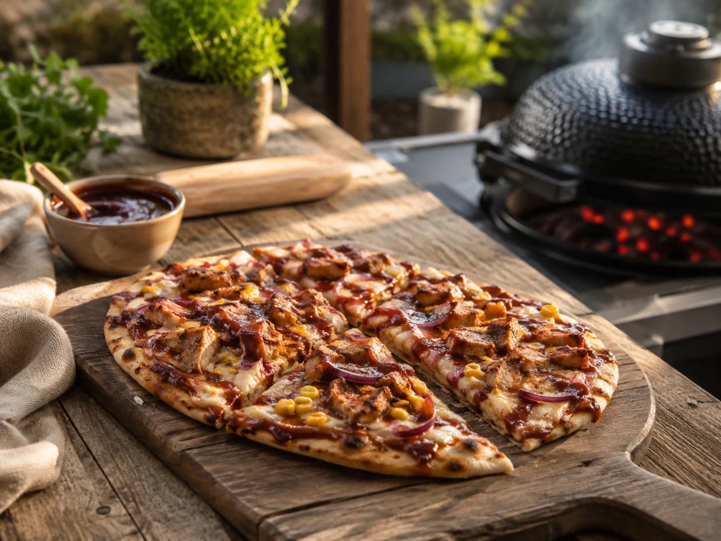 BBQ Chicken Flatbread