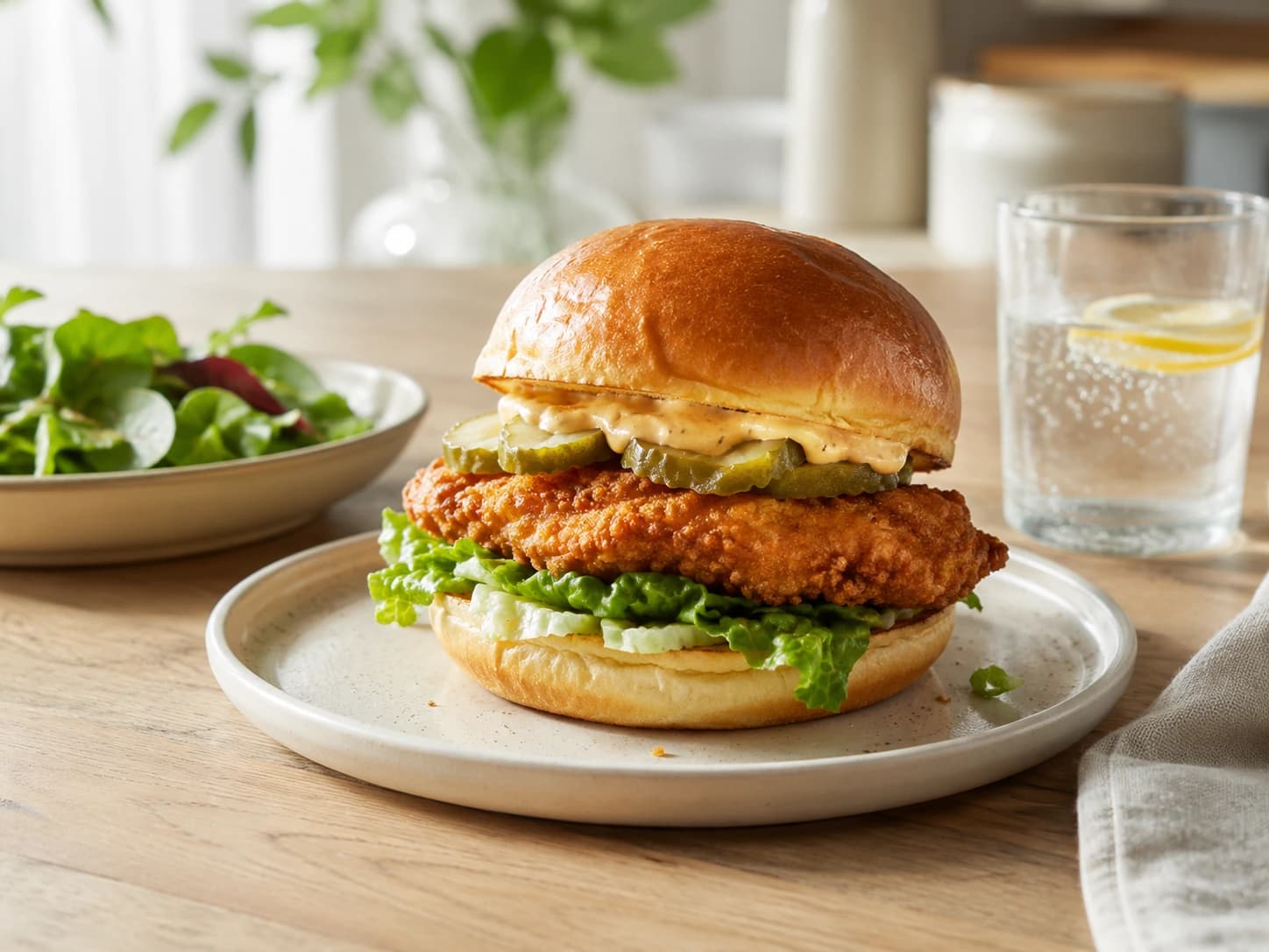 Crispy Chicken Brioche