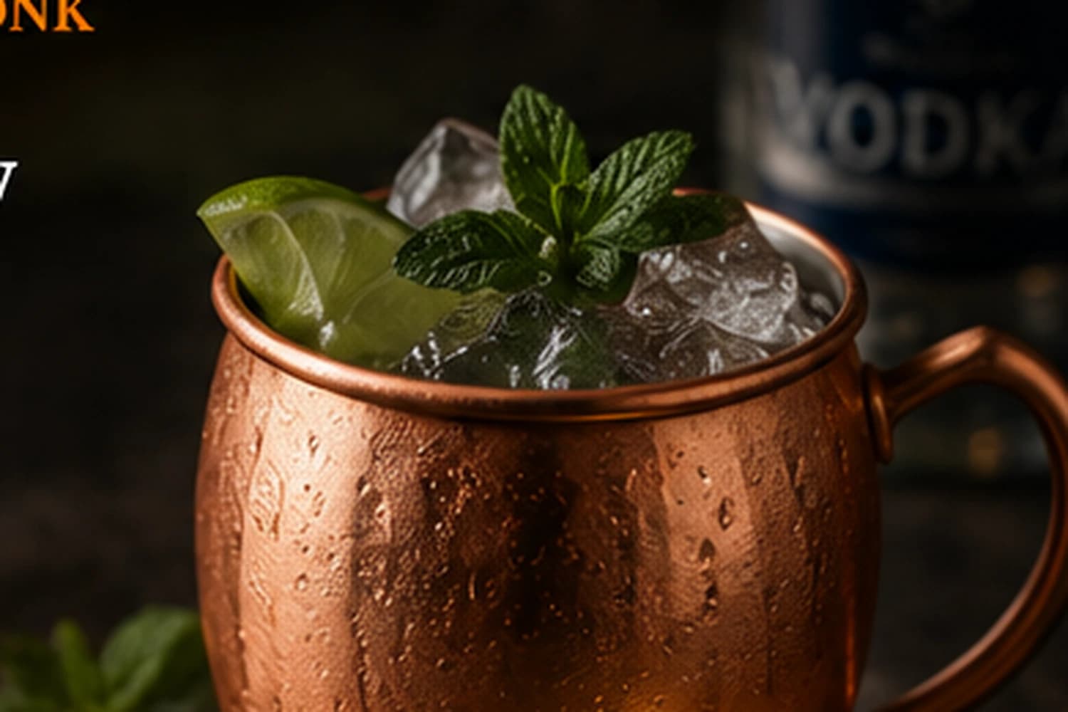 Moscow Mule met Limoen en Gember