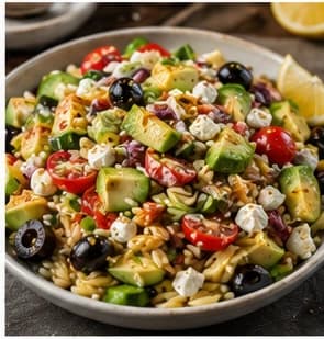 Orzo Salade met Feta