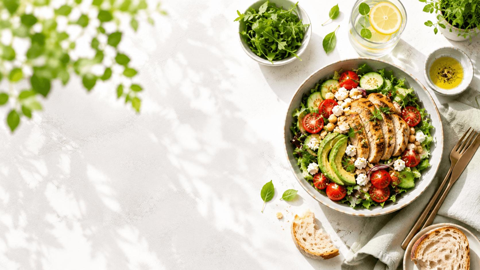 Krokante caesarsalade