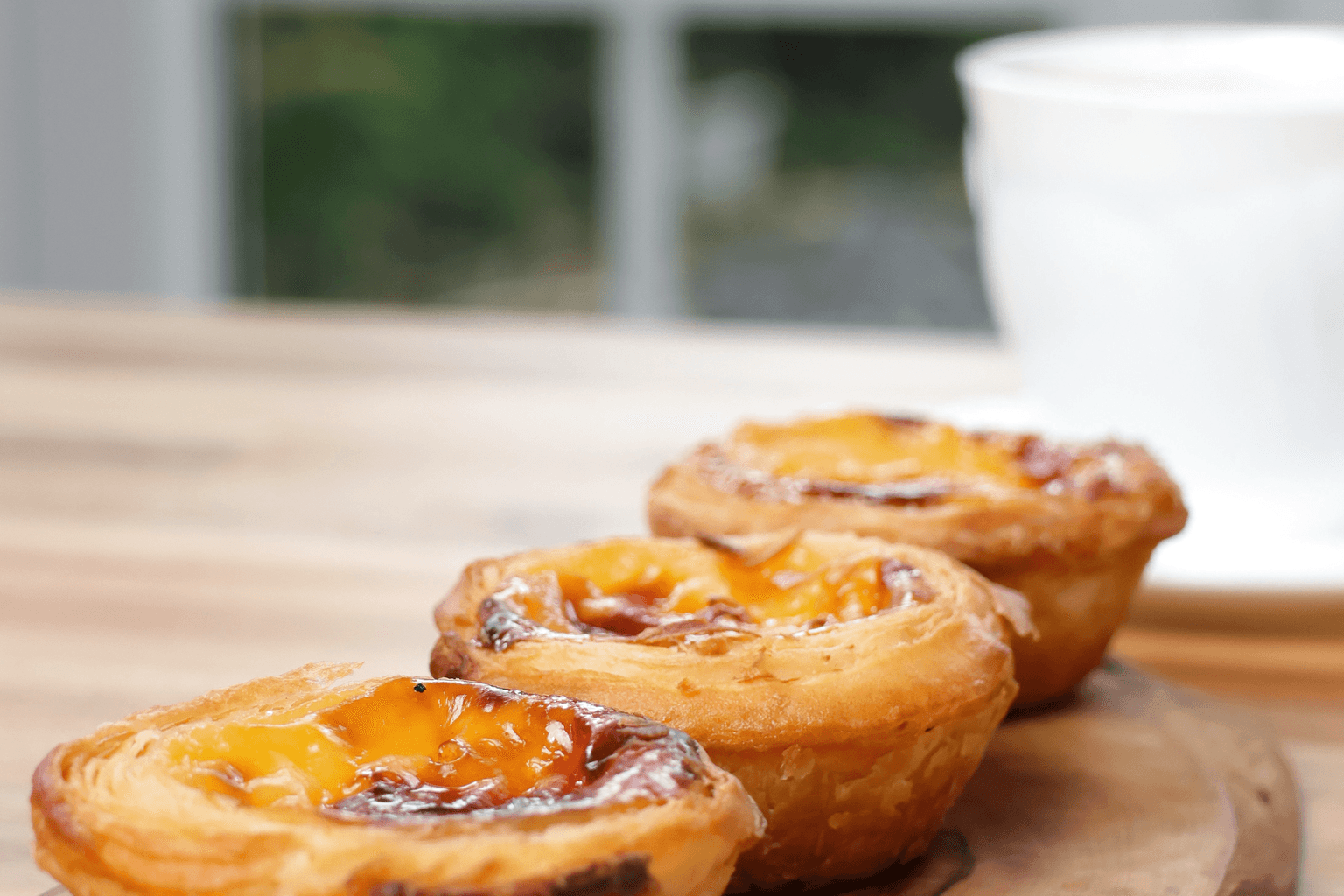 Pastéis de nata met kaneel