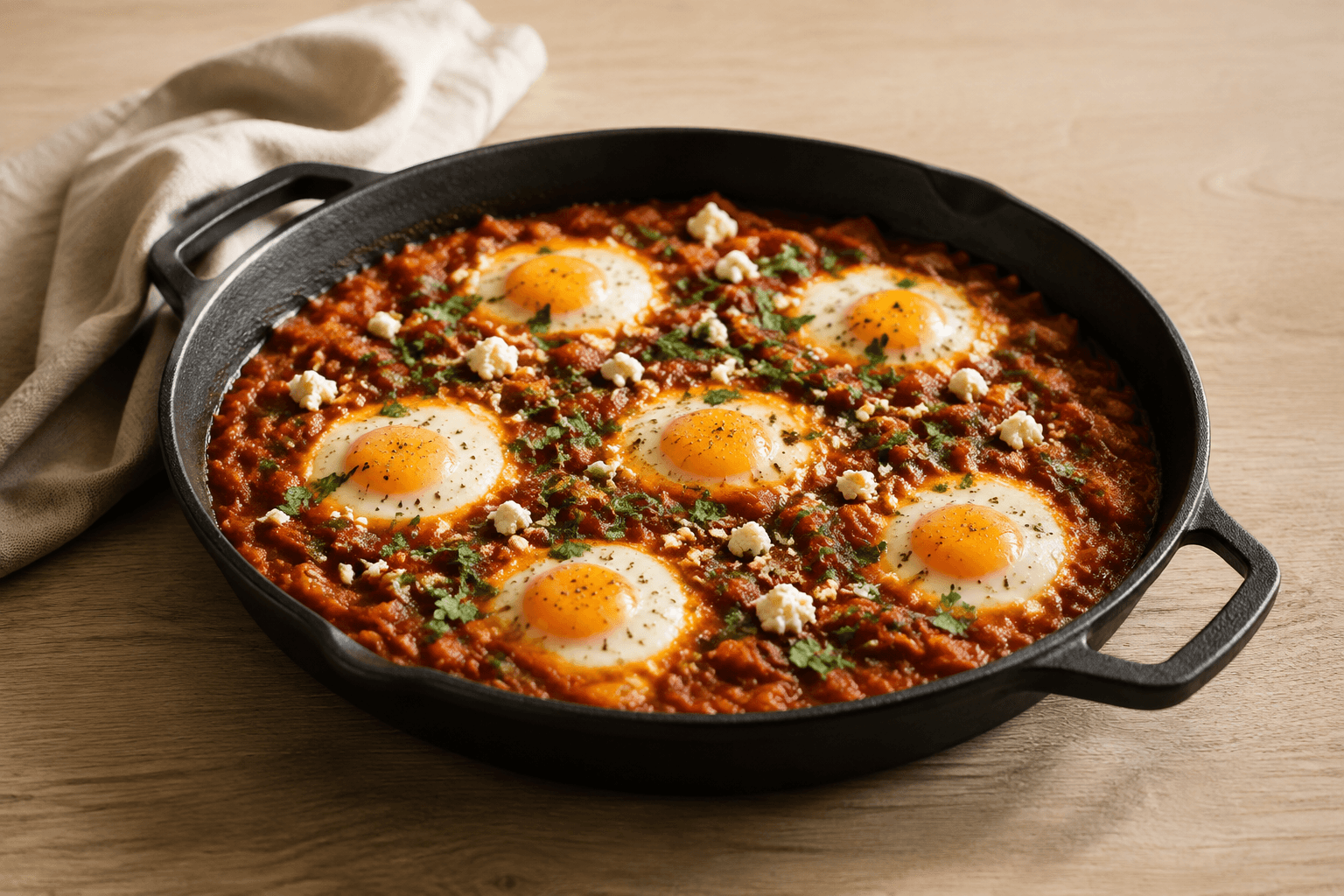 Shakshuka met feta