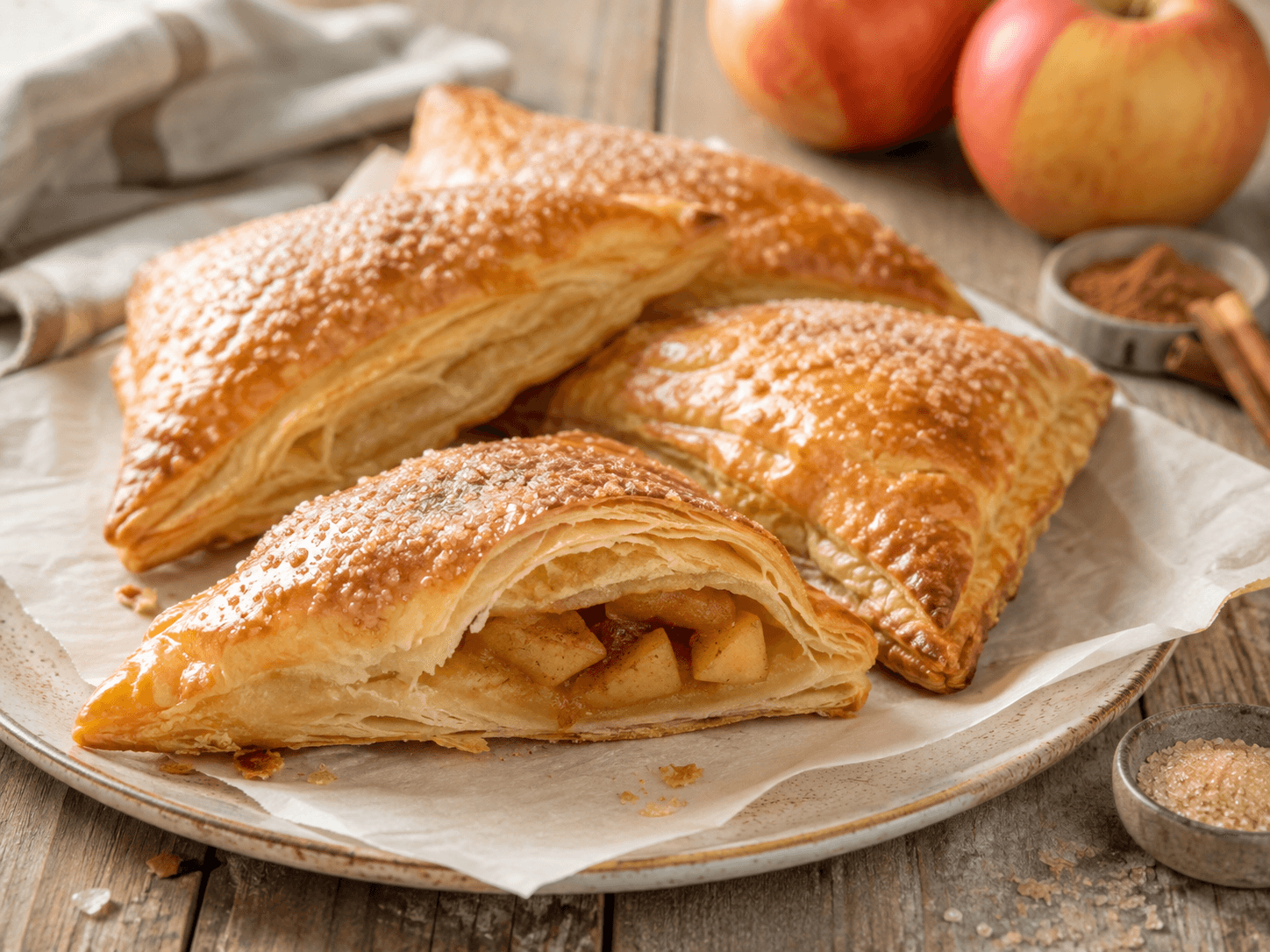 Klassieke Hollandse Appelflappen met Kaneel en Suiker als hoofdafbeelding