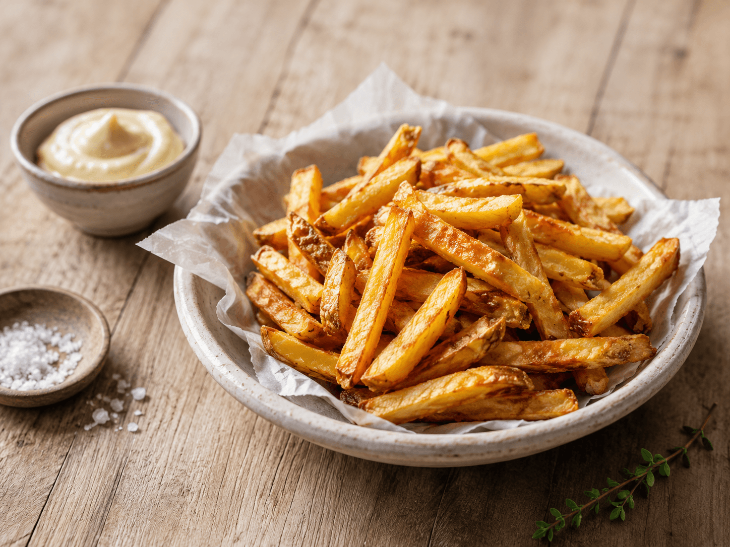 Klassieke Verse Zelfgemaakte Friet als hoofdafbeelding