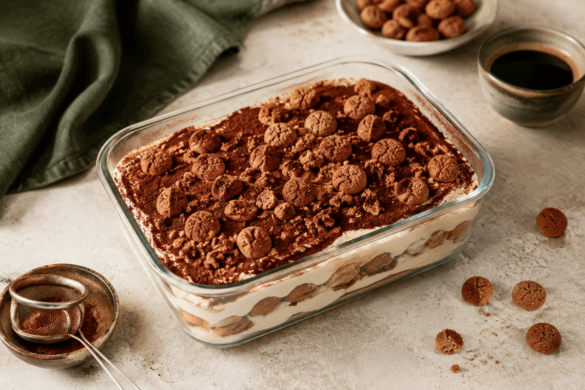 Kruidnoten-tiramisu